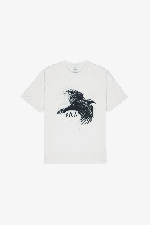 RVCA Horton Raven Men's T-Shirt | Antique White | Surfwax