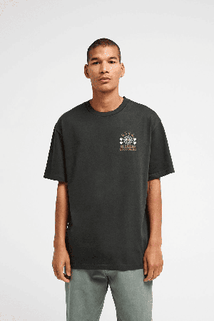 RVCA Iris Men's T-Shirt | Pirate Black | Surfwax