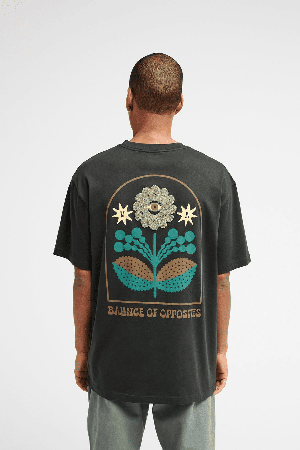 RVCA Iris Men's T-Shirt | Pirate Black | Surfwax