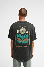 RVCA Iris Men's T-Shirt | Pirate Black | Surfwax