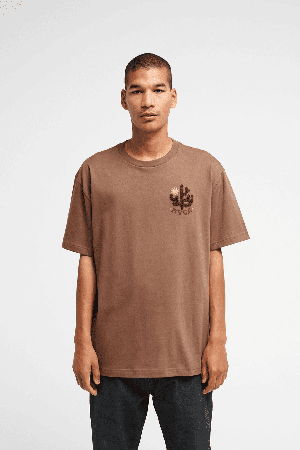 RVCA Sanctum Men's T-Shirt | Wood | Surfwax