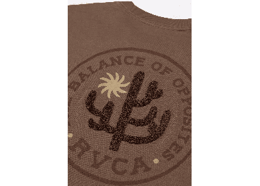 RVCA Sanctum Men's T-Shirt | Wood | Surfwax