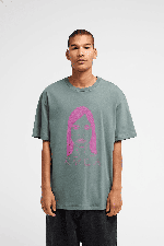 RVCA Sleepy Girl Men's T-Shirt | Balsam | Surfwax