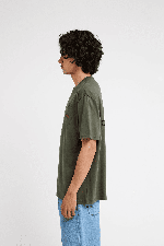 RVCA Nature Calling Pocket Men's T-Shirt | Sage Leaf | Surfwax