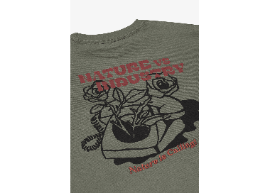 RVCA Nature Calling Pocket Men's T-Shirt | Sage Leaf | Surfwax