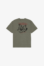 RVCA Nature Calling Pocket Men's T-Shirt | Sage Leaf | Surfwax