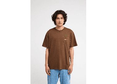 RVCA Nature Calling Pocket Men's T-Shirt | Wood | Surfwax