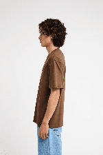 RVCA Nature Calling Pocket Men's T-Shirt | Wood | Surfwax