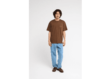 RVCA Nature Calling Pocket Men's T-Shirt | Wood | Surfwax