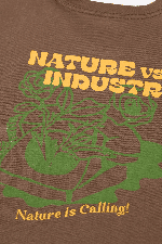 RVCA Nature Calling Pocket Men's T-Shirt | Wood | Surfwax
