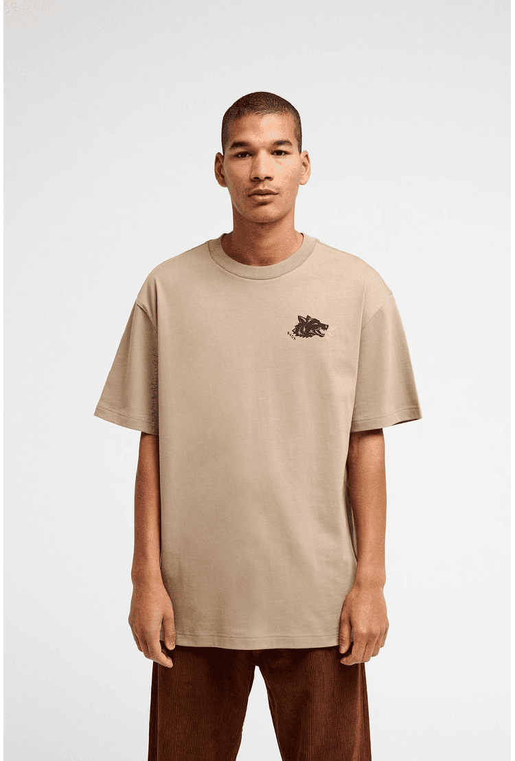 RVCA Steadfast Men's T-Shirt | Khaki | Surfwax