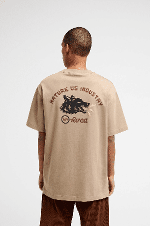 RVCA Steadfast Men's T-Shirt | Khaki | Surfwax