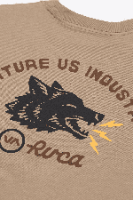 RVCA Steadfast Men's T-Shirt | Khaki | Surfwax