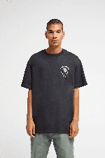 RVCA The Stars Men's T-Shirt | Washed Black | Surfwax