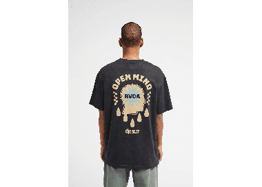 RVCA The Stars Men's T-Shirt | Washed Black | Surfwax