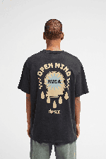 RVCA The Stars Men's T-Shirt | Washed Black | Surfwax
