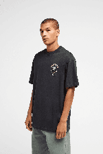 RVCA The Stars Men's T-Shirt | Washed Black | Surfwax