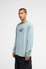 RVCA The World Men's Long Sleeve T-Shirt | Lead | Surfwax