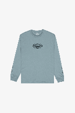 RVCA The World Men's Long Sleeve T-Shirt | Lead | Surfwax