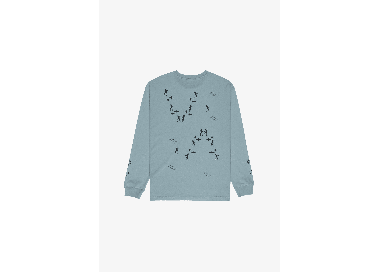 RVCA The World Men's Long Sleeve T-Shirt | Lead | Surfwax