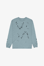 RVCA The World Men's Long Sleeve T-Shirt | Lead | Surfwax