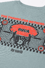 RVCA The World Men's T-Shirt | Lead | Surfwax