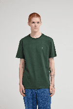 Element Icon Embroidery Men's T-Shirt | Deep Forest | Surfwax