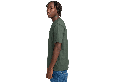 Element Icon Embroidery Men's T-Shirt | Deep Forest | Surfwax
