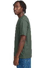 Element Icon Embroidery Men's T-Shirt | Deep Forest | Surfwax