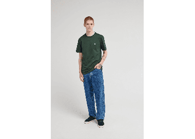 Element Icon Embroidery Men's T-Shirt | Deep Forest | Surfwax