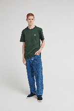 Element Icon Embroidery Men's T-Shirt | Deep Forest | Surfwax