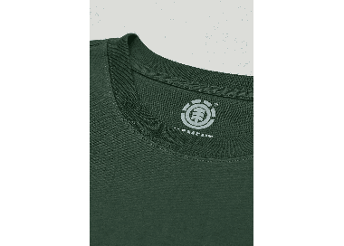 Element Icon Embroidery Men's T-Shirt | Deep Forest | Surfwax