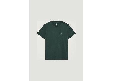 Element Icon Embroidery Men's T-Shirt | Deep Forest | Surfwax