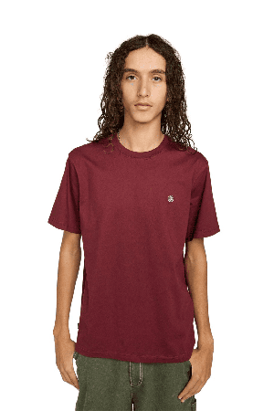 Element Icon Embroidery Men's T-Shirt | Zinfandel | Surfwax
