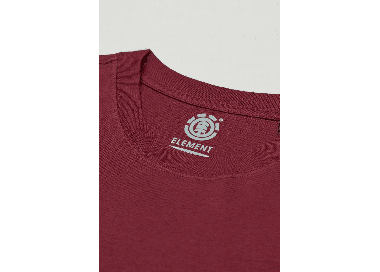 Element Icon Embroidery Men's T-Shirt | Zinfandel | Surfwax