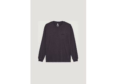 Element Lowcase Pigment Men's Long Sleeve T-Shirt | Off Black | Surfwax