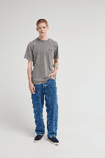 Element Lowcase Pigment Men's T-Shirt | Dark Slate | Surfwax