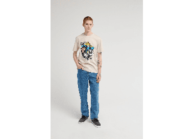 Element Timber Flow Men's T-Shirt | Oat Milk | Surfwax