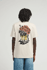 Element Timber Flower Pot Men's T-Shirt | Oat Milk | Surfwax