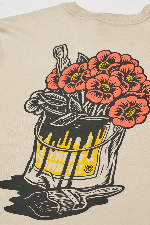 Element Timber Flower Pot Men's T-Shirt | Oat Milk | Surfwax
