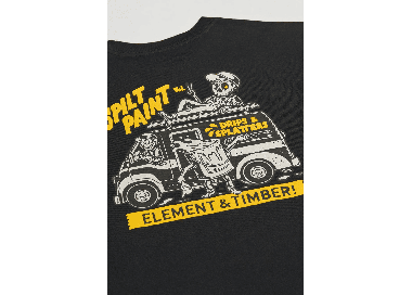 Element Timber Van Men's T-Shirt | Flint Black | Surfwax