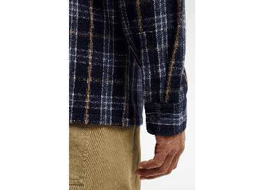 Quiksilver Diamond Wool Men's Shirt | Dark Navy Diamond Check | Surfwax