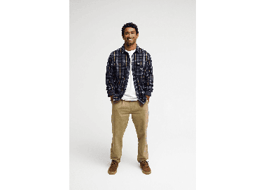 Quiksilver Diamond Wool Men's Shirt | Dark Navy Diamond Check | Surfwax