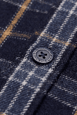 Quiksilver Diamond Wool Men's Shirt | Dark Navy Diamond Check | Surfwax