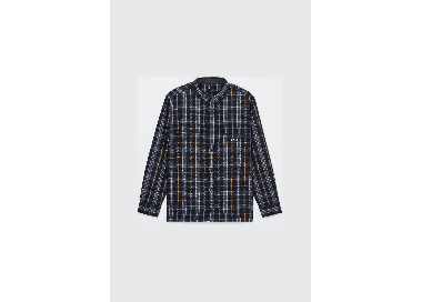 Quiksilver Diamond Wool Men's Shirt | Dark Navy Diamond Check | Surfwax