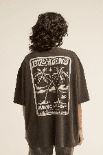 Billabong Tropical Filmore Women's T-Shirt | Off Black | Surfwax