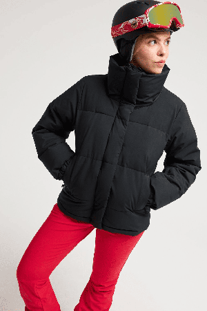 Roxy Snow Winter Rebel Women's Snow Jacket | True Black | Surfwax