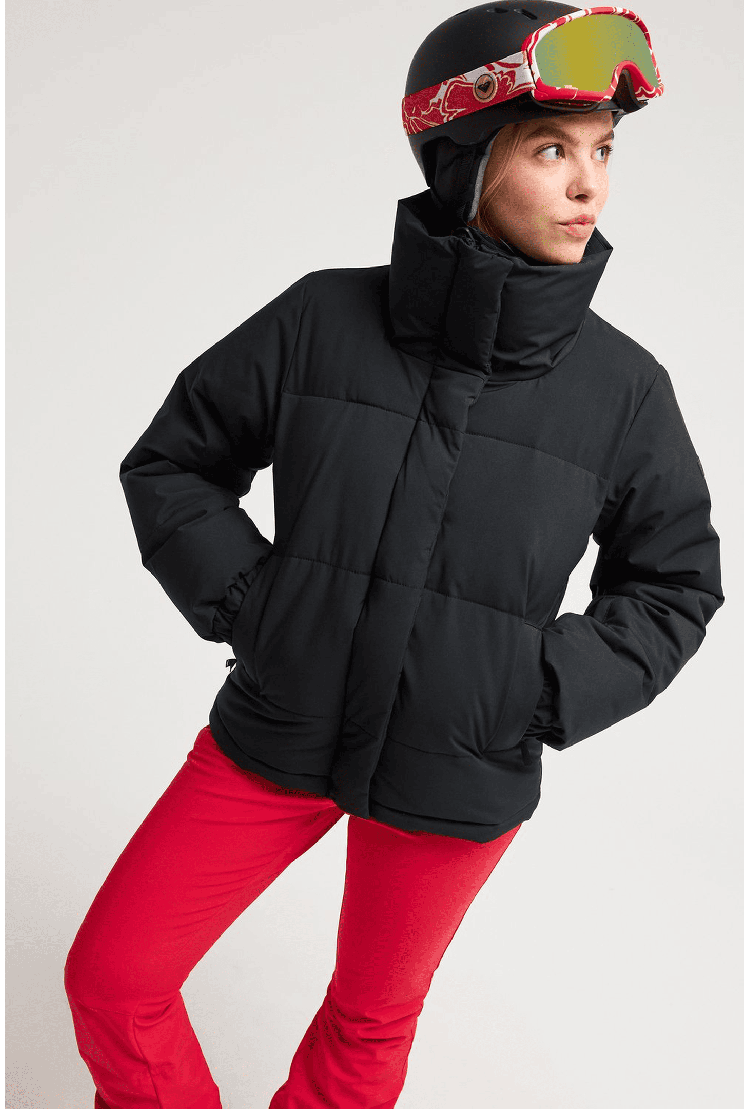 Roxy Snow Winter Rebel Women's Snow Jacket | True Black | Surfwax
