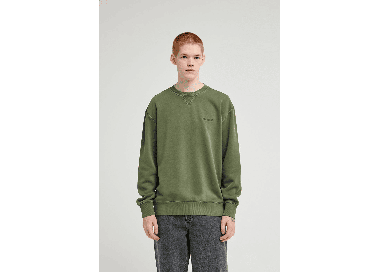 Element Lowcase Pigment Cr Men's Sweatshirt | Bronze Green | Surfwax