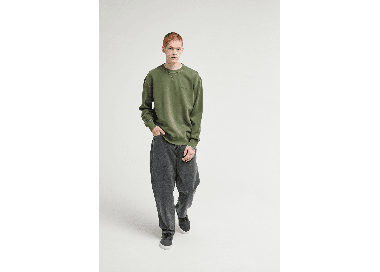 Element Lowcase Pigment Cr Men's Sweatshirt | Bronze Green | Surfwax